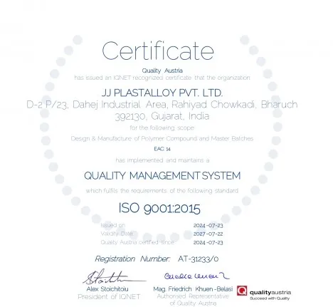 Quality Austria ISO 9001-2015